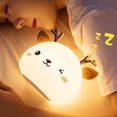 thumbnail image 3 of Luz de silicona para ños Linda luz de guardería de bebé con forma cambiante de Color-Lámparas de portátiles Colco Luz de noche, 3 of 8