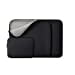 thumbnail image 3 of RAINYEAR 15.6 Inch Laptop Sleeve Case Soft Fluffy Lining Cover Carrying Bag with Front Pocket & Accessories Pouch, Compatible with 15.6" Notebook Computer Chromebook (Black, Upgraded Version), 3 of 4