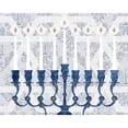 thumbnail image 3 of Borges, Victoria 18x15 Black Modern Framed Museum Art Print Titled - Sophisticated Hanukkah Collection A, 3 of 5