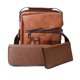 thumbnail image 2 of Bolso de hombro de cuero de PU, bolso de hombro para hombre, bolso de mensajero, conjunto de billetera, bolso de mensajero, conjunto de billetera, rendimiento de primera categoría, 2 of 9