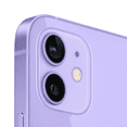 thumbnail image 5 of Restored Apple iPhone 12 64GB Purple Fully Unlocked Bundle: LED Wireless Speaker, Bluetooth Headphones, Screen Protector, Wireless Charger, & Phone Stand (Refurbished), 5 of 6
