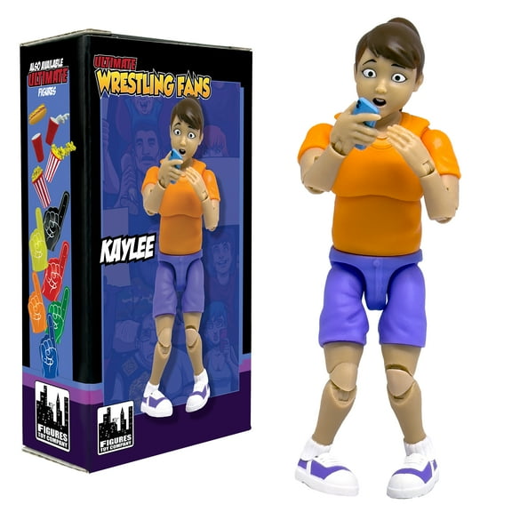 Ultimate Wrestling Crowd Fan Figures for WWE & AEW Action Figures: Kaylee