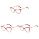 thumbnail image 1 of Qarigey 1 par de gafas de mujer, reemplazo Universal HD, protección solar inastillable, gafas de moda, adorno rojo Type1 NO1, 1 of 6