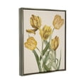 thumbnail image 4 of Stupell Industries Antique Yellow Tulips Botanical & Floral Painting Gray Floater Framed Canvas Art Print Wall Art, 17 x 21, 4 of 10