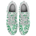 thumbnail image 2 of Marijuana Leaf Shoes for Men Women Casual Running Walking Tennis Sneakers Gifts for Marijuana Lover White Size 7.5, 2 of 5