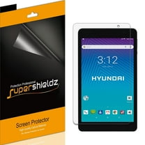 [3-Pack] Supershieldz for Hyundai Koral 8W2 8 inch Tablet Screen Protector, Anti-Bubble High Definition (HD) Clear Shield