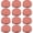 Rose Gold, variant on BRIGHTFUFU 12pcs Round Lids for Jars Leak-proof Metal Lids Airtight Jars Lids Replacement Jar Supply