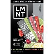 LMNT Zero Sugar Electrolyte Drink Mix - Variety Pack - 6ct