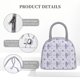 thumbnail image 4 of Balery Bouquet and Lavender Flowers Bolsa de Almuerzo para Mujeres, Caja de Almuerzo, Bolsa de Almuerzo Pequeña Impermeable, Tote de Almuerzo Reutilizable con Gran Capacidad, 4 of 6