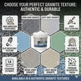 thumbnail image 5 of Epoxy Colored Sand Floor Paint, Epoxy Floor Paint High Gloss Marble Effect Coating for Indoor and Outdoor, Wear-resistant and non-slip Self-leveling Coating Blue 35OZ(1KG), 5 of 13