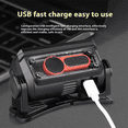 thumbnail image 4 of COB LED Work Headlamp High Powerful Sensor Headlight Type-C Rechargeable Torch Waterproof Camping Fishing Search Lantern,1 * LED light 1 * USB charging cable 1 * headband,As Shown, 4 of 6