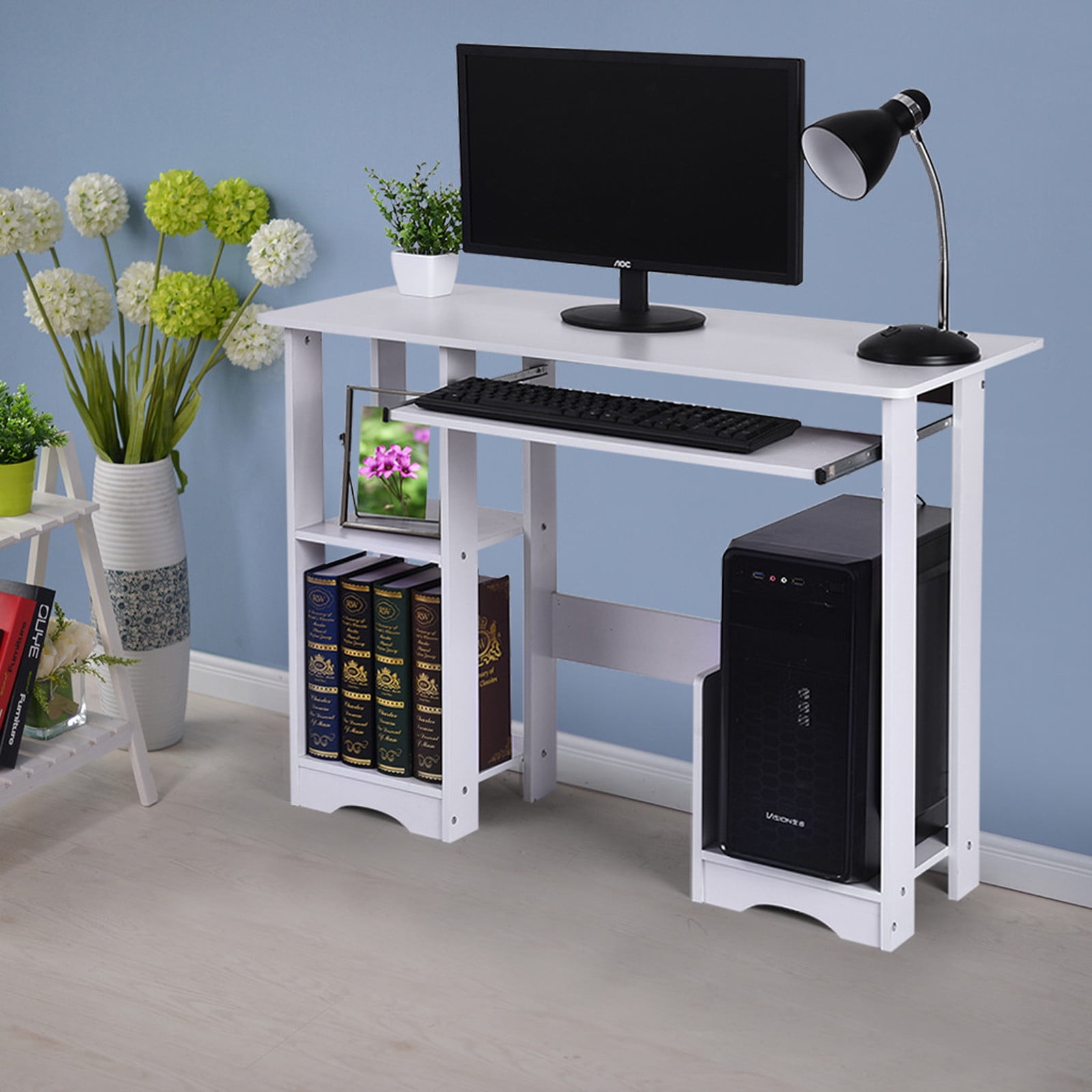 BLUKIDS Desktop Home Computer Desk Modern Minimalist Desk Creative Desk Writing Desk