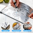 thumbnail image 5 of ACDANC 30Pcs Ziplock Bags Various Sizes-Reusable Freezer Bags,Stand Up Aluminum Foil Mylar Bags for Food Storage and Meal Prep,Leakproof Reusable Food Storage Bags, 5 of 6