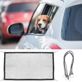 thumbnail image 1 of Protección de red de barrera de seguridad para coche de mascotas, separación automática para red de perro y gato, fijación a asientos para bloqueo LingWen 1327534133462, 1 of 1