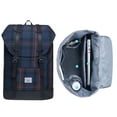 thumbnail image 5 of KAUKKO Mochila ligera para exteriores, mochila de viaje informal para portátil de 15 pulgadas (6-13-negro) KAUKKO EP6-13-black, 5 of 5