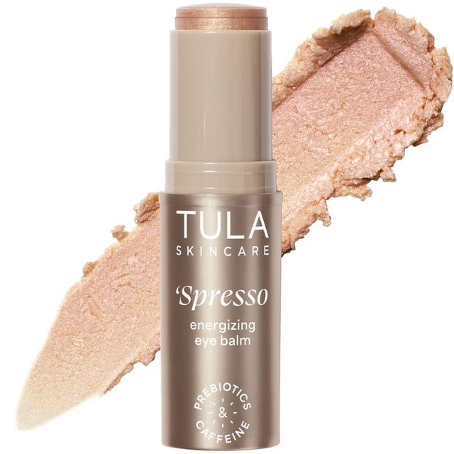 TULA Cuidado De La Piel 'Bálsamo Energizante Para Ojos Spresso, Americano - Tratamiento Energizante E Hidratante Con Cafeína Para El Co