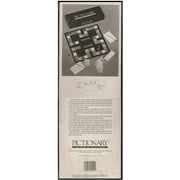 Open Box Pictionary (1985 Edition) Fair/Ex