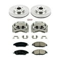 thumbnail image 2 of PowerStop Front Stock Replacement Brake Pad and Rotor Kit with Calipers Fits: INFINITI NISSAN Select Models KCOE6496, 2 of 5
