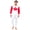 Canada White, variant on Men's Sleepwear One Piece Pajamas Unisex Non Footed Playsuit Adult Printed Jumpsuit