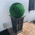 mveomtd Artificial Topiary Trees Lifelike Plants Leaf Boxwood Decor