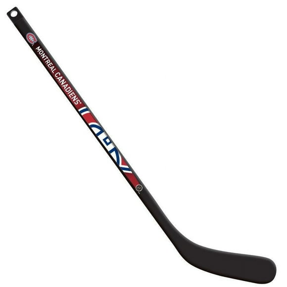 NHL Montreal Canadiens Ultimate Player Composite Mini Stick Left Handed - White or Black, NHL Montreal comp mini stick