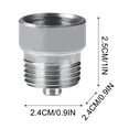 thumbnail image 3 of Sentmoon Stainless Steel Shower Hose High Pressure Boosting Flexible Supercharged Replacement Hose Water Saving Leak Resistant for Bathroom Handheld Shower Use, 3 of 6