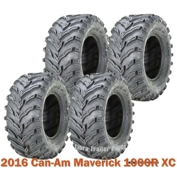 2016 Can-Am Maverick 1000R XC Full Set 4 ATV Tires 27x9-12 6PR
