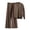 Khaki, variant on 2 Piece Sweatsuits for Women Women Autumn And Winter Fashion Temperament Loose Casual Wide Leg Pants Knitted Sweater Two Piece Suit Linen Set for Women (Khaki,One Size)