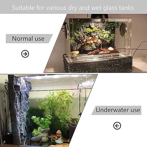 4pcs Rock Terrarium Background,3D Reptile Tank Background Board,Amphibian Stereo Backdrop Wall,Lizard Snake Gecko Spider Chameleon Turtle Fish pet silo Background Decorative Panel