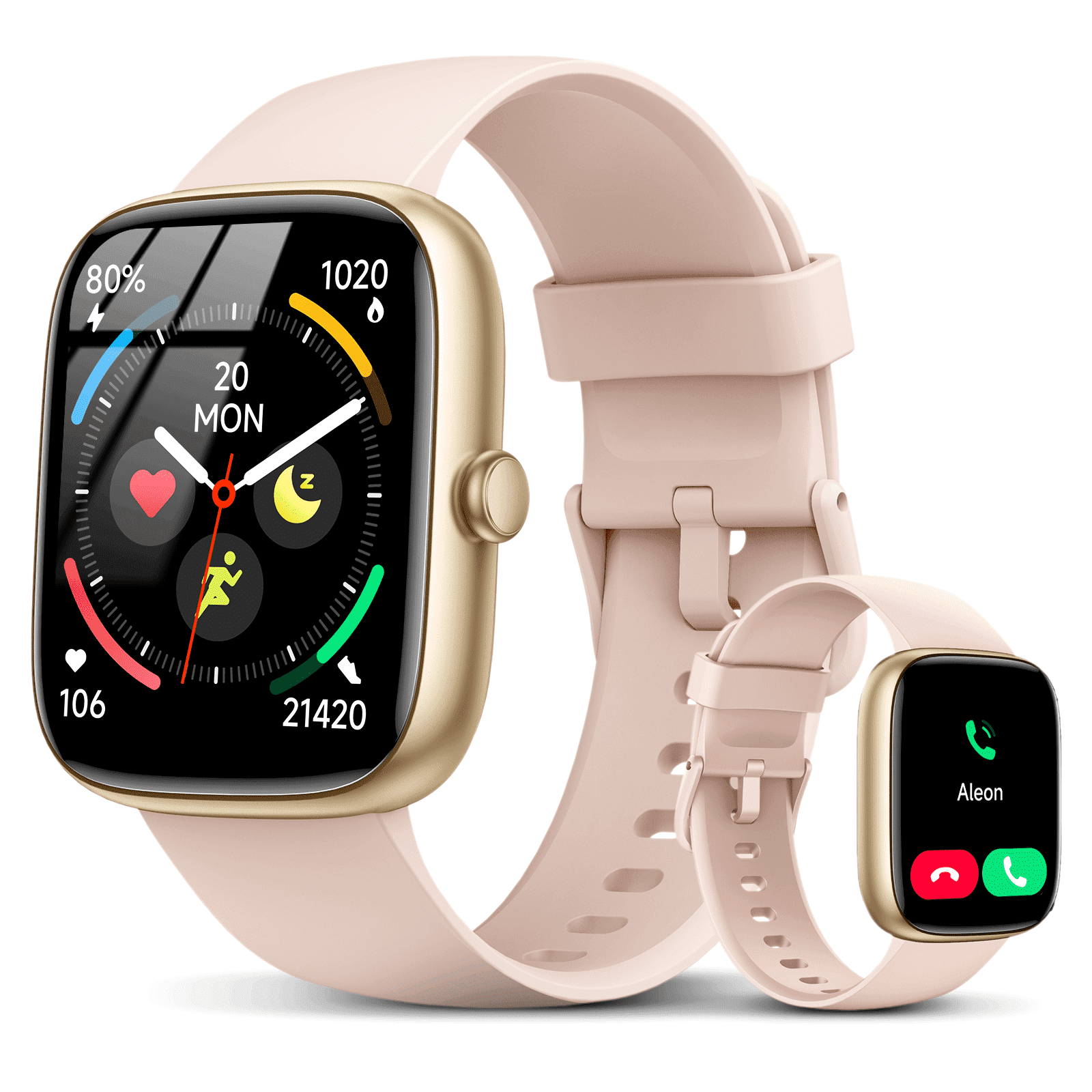 Nmdmisc Smartwatch, Health Monitor, Pedometer,Y68 D20 Smart 