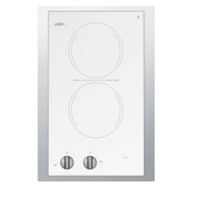 Plaque de Cuisson Radiante 15 Pouces Grand 115V 2 Brûleurs