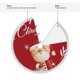 thumbnail image 5 of Falda de árbol de Navidad con encaje y flecos, letrero de hojalata con texto "Merry Christmas", muñeco de nieve, reno, Papá Noel, camión, pintura, placa vintage, letrero de metal, falda de árbol, 5 of 7