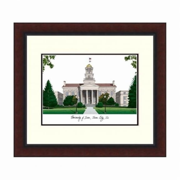 Campusimages IA995LR University of Iowa Legacy Alumnus Framed Lithograph