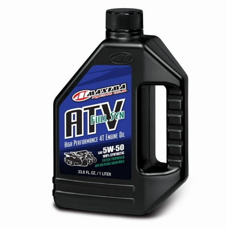 MAXIMA RACING OIL ATV Full Synthetic Engine Oil - 5W-50 - Liter 30-86901