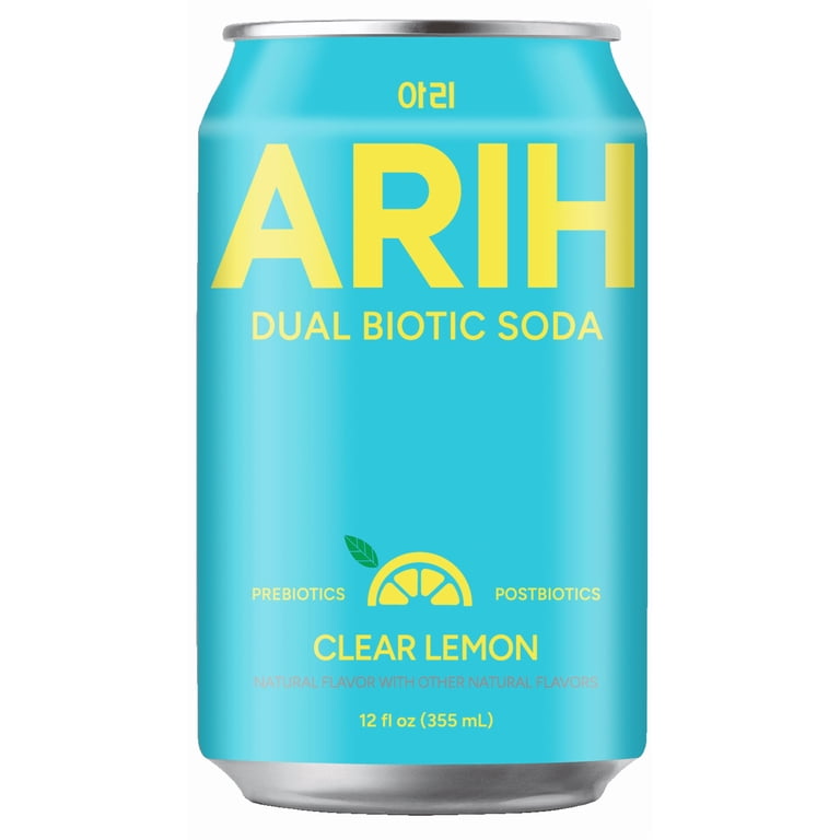 ARIH Dual Biotic Soda, Functional Prebiotic and Postbiotic Soda