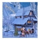thumbnail image 1 of Tapiz navideño,Tapiz navideño Aspecto exquisito Decoraciones navideñas para la pared Tapiz para chimenea Rendimiento sólido, 1 of 8