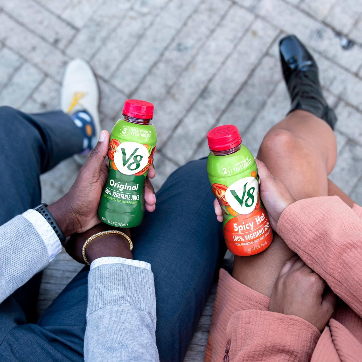 V8 Spicy Hot Vegetable Juice, 12 oz - Case of 12