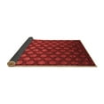 thumbnail image 2 of Ahgly Company Indoor Round Abstract Brown Contemporary Area Rugs, 4' Round, 2 of 4