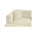 thumbnail image 6 of Meridian Furniture 6-Piece Cream Corduroy Performance Fabric Modular Sectional, 6 of 13