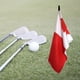 thumbnail image 5 of Toalla de golf de microfibra con patrón de tejido y clip para limpiar palos de golf que absorben el sudor. Bandera de Canadá, 5 of 8