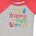 thumbnail image 4 of Inktastic Grammy and Papa Love Me Boys or Girls Baby Bodysuit, 4 of 5