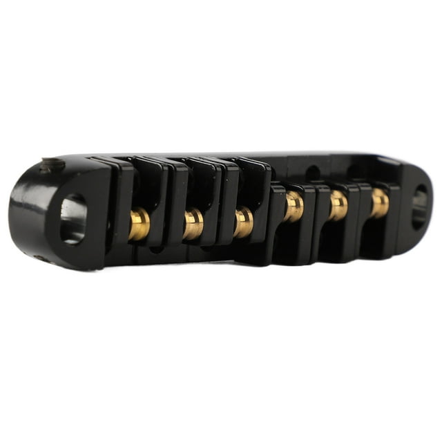 Tailpiece Roller Saddle Bridge, Long Life Guitar Roller Saddle Bridge Reduce Friction For Bass