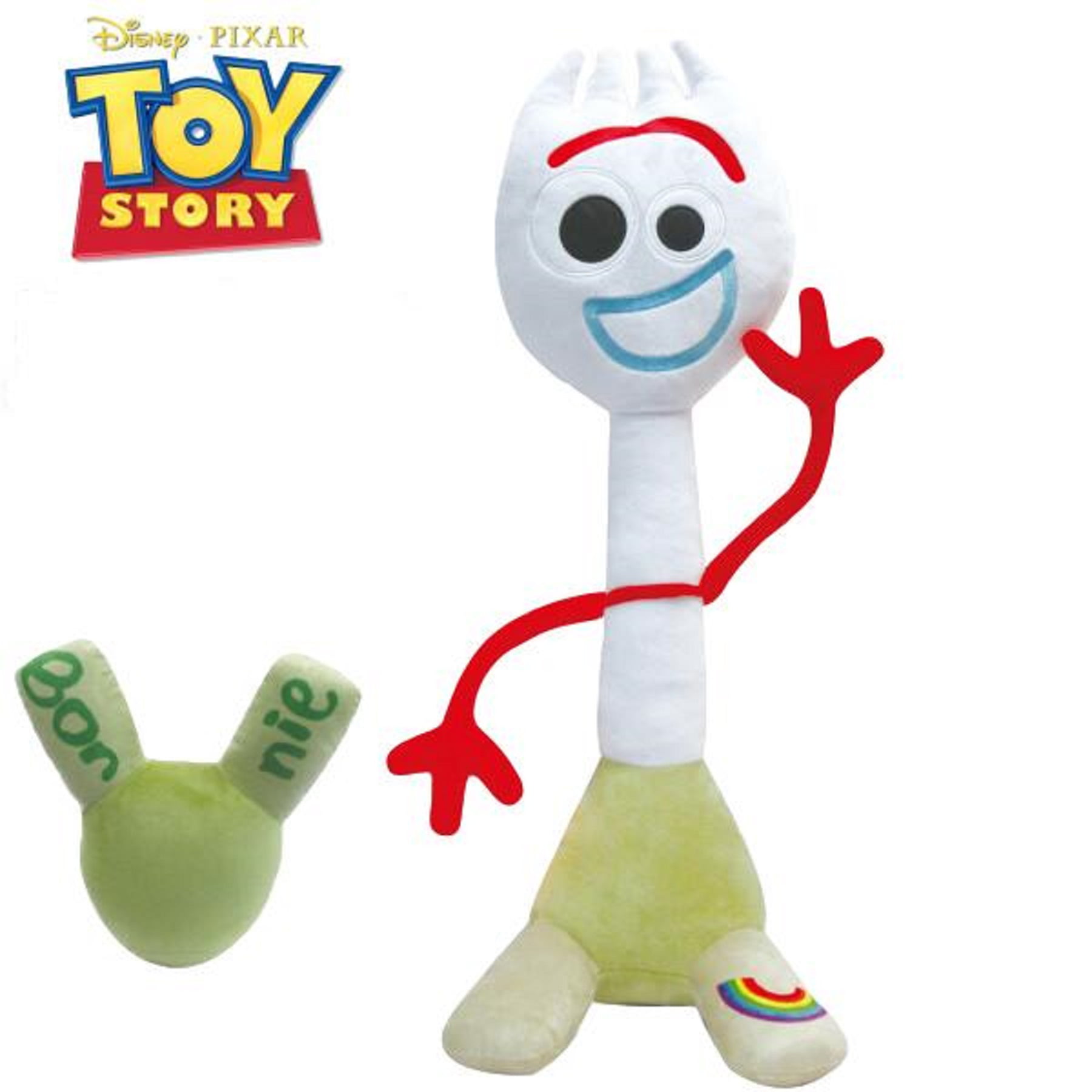 OFFICIAL DISNEY TOY STORY 4 FORKY LARGE 12" SOFT TOY PLUSH TEDDY NEW WITH TAGS 