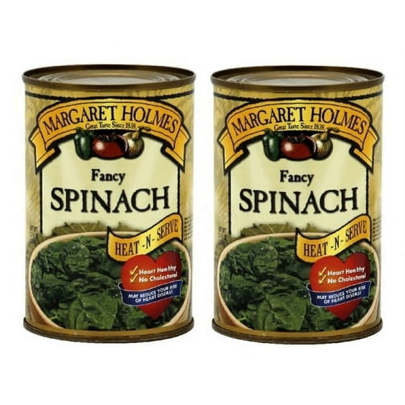 Margaret Holmes Fancy Spinach 2 Can Pack