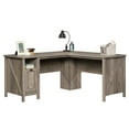 thumbnail image 4 of Better Homes & Gardens Modern Farmhouse L-Desk, Rustic Gray Finish, 4 of 11