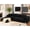 Black-left, variant on COMHOMA Cloud Sectional Couch with L-Shape Chaise,Corduroy Fabric Couches with Left Facing Chaise for Living Room Bedroom, Beige
