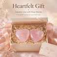 thumbnail image 6 of NOGIS 20 Pcs Rose Quartz Heart Crystals Natural Crystal Polished Healing Cute Mini Pocket Stones Palm Thumb Love Gemstones Set Reiki Energy Balancing Meditation Valentine's Day Gift (Pink), 6 of 7