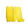 thumbnail image 3 of Reliant Ribbon 92573W-079-40K Everyday Linen Value Wired Edge Ribbon - Yellow - 2.5 in. x 50 yards, 3 of 3