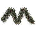 thumbnail image 1 of Vickerman B166313LED Pointe de Neige et Guirlande de Baies avec des Lumières LED Blanc Chaud&44; 9 Pi x 12 Po., 1 of 1