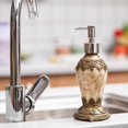 thumbnail image 4 of Retro Agate Bottles Dispenser with Rustproof Pump  for Essential Oil/Lotion Soap/Dish/Hand Soap Dispenser  Refillable Liquid Hand Lotion Bottle  for Bathroom/ Bedroom/Kitchen, 4 of 9
